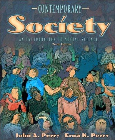 Cover for Contemporary society : an introduction to social science