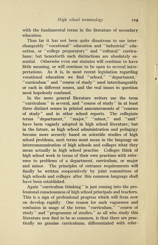 Cover for High school terminology