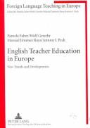 Cover for English Teacher Education in Europe