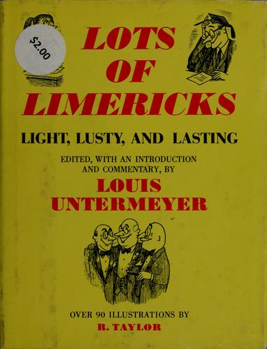 Cover for Lots of limericks