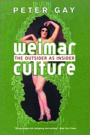 Cover for Weimar Culture