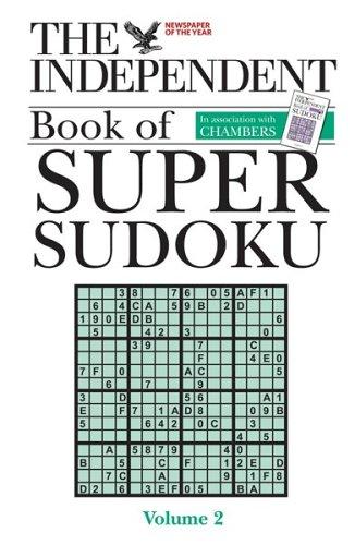 Cover for The Independent Book of Super Sudoku, volume 2