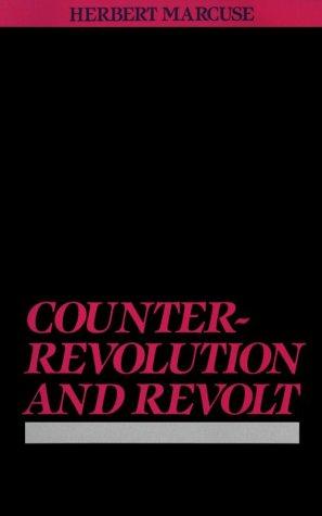 Cover for Counterrevolution and Revolt