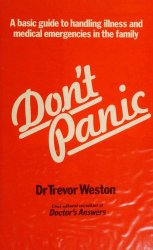 Cover for Don't panic