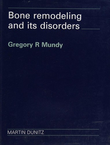 Cover for Bone remodeling and its disorders