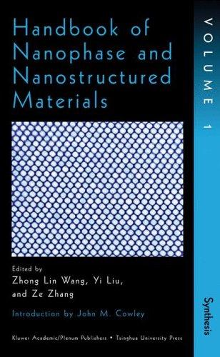Cover for Handbook of Nanophase and Nanostructured Materials Vol. 1 