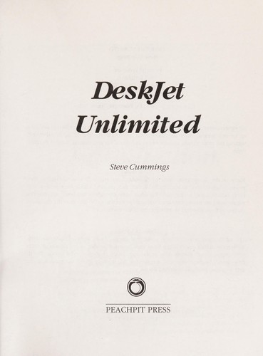 Cover for DeskJet unlimited