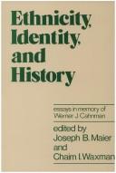 Cover for Ethnicity, Identity, and History