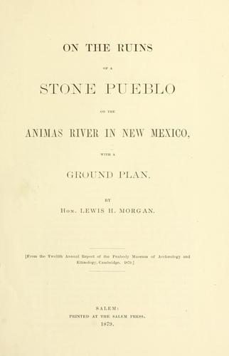 Cover for On the ruins of a stone pueblo on the Animas River in New Mexico