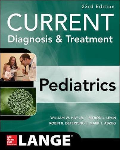 Cover for CURRENT Diagnosis and Treatment Pediatrics, Twenty-Third Edition