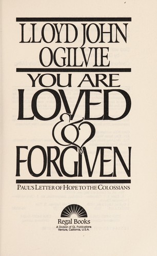 Cover for You are loved & forgiven