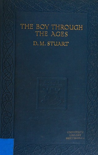 Cover for The boy through the ages,