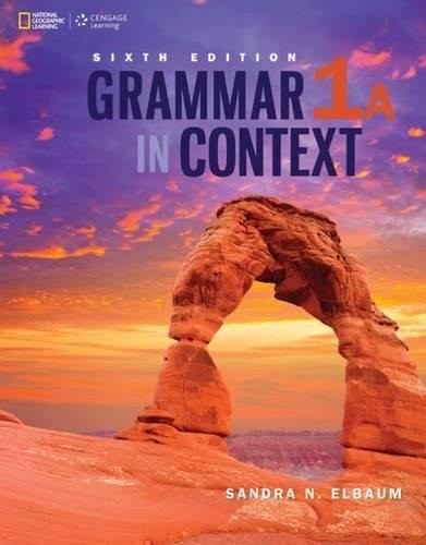 Cover for Grammar in Context 1