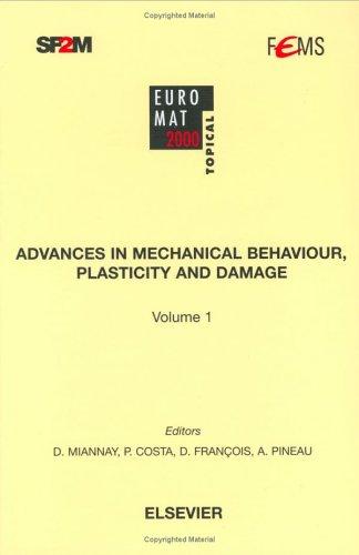 Cover for Advances in Mechanical Behaviour, Plasticity and Damage