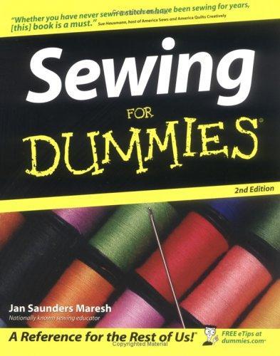 Cover for Sewing for Dummies