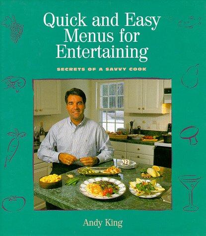Cover for Quick and easy menus for entertaining