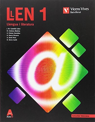 Cover for LLEN 1 VALENCIA BATXILLERAT