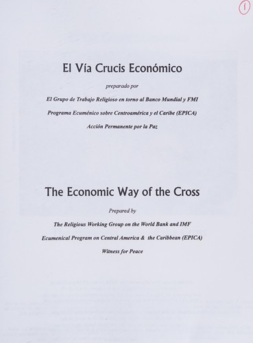 Cover for Economic Way of the Cross