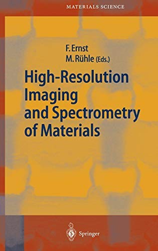 Cover for High-resolution imaging and spectrometry of materials