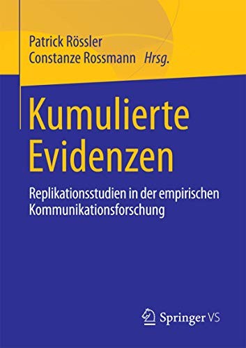 Cover for Kumulierte Evidenzen