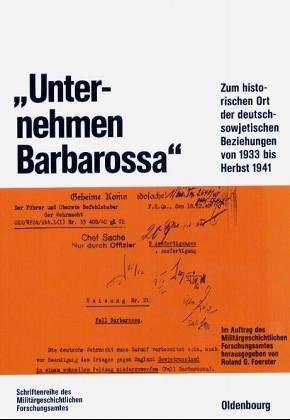 Cover for "Unternehmen Barbarossa"