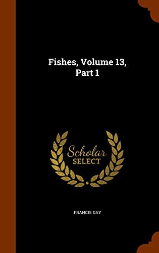 Cover for Fishes, Volume 13, Part 1