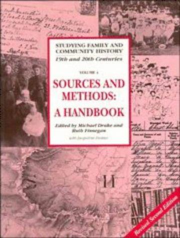 Cover for Sources and Methods for Family and Community Historians