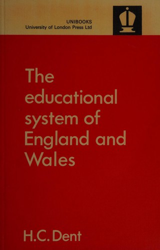 Cover for The educational system of England and Wales