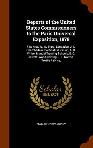 Cover for Reports of the United States Commissioners to the Paris Universal Exposition, 1878