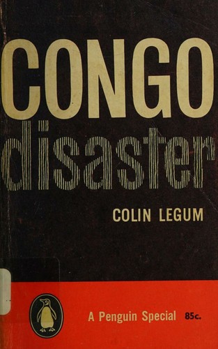 Cover for Congo disaster