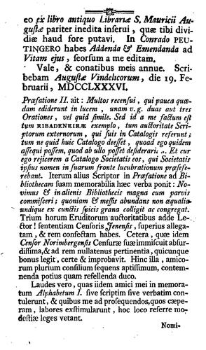 Cover for Bibliotheca augustana