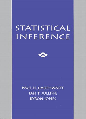 Cover for Statistical inference
