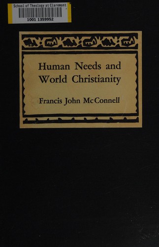 Cover for Human needs and world Christianity