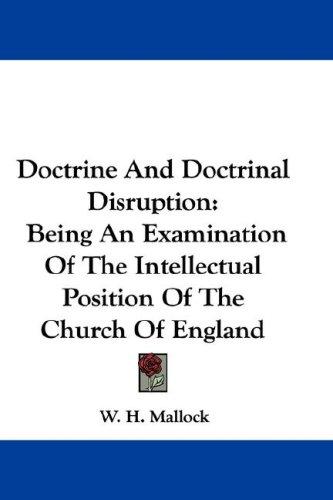 Cover for Doctrine And Doctrinal Disruption