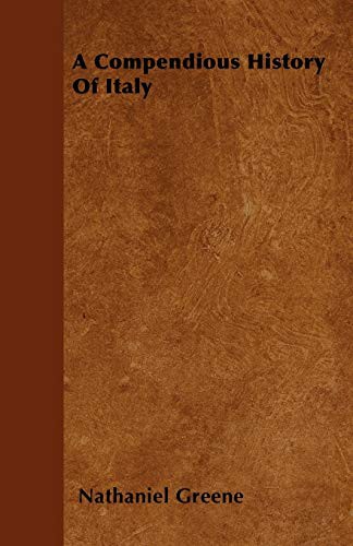 Cover for A Compendious History Of Italy