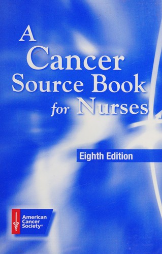 Cover for A cancer source book for nurses