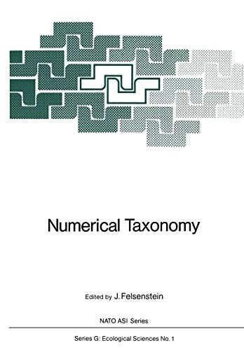 Cover for Numerical Taxonomy