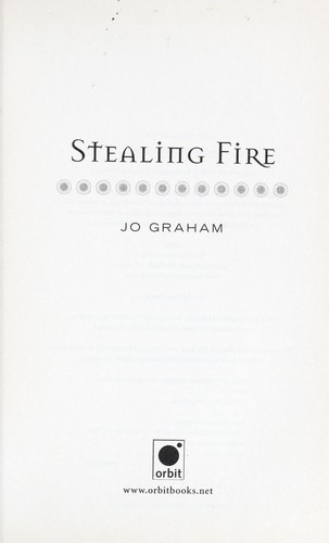 Cover for Stealing fire