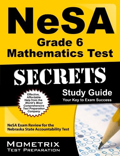 Cover for NeSA Grade 6 Mathematics Test Secrets Study Guide