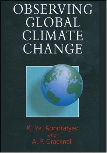 Cover for Observing Global Climate Change