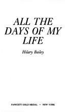 Cover for All Days of My Life