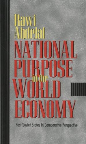 Cover for National Purpose In The World Economy