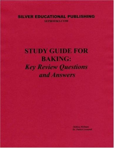 Cover for Study Guide for Baking