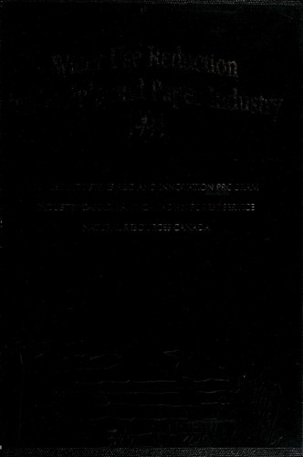 Cover for Water Use Reduction in the Pulp and Paper Industry