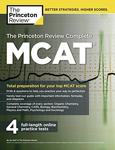 Cover for The Princeton Review Complete MCAT: New for MCAT 2015 (Graduate School Test Preparation)