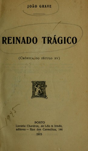 Cover for Reinado trágico