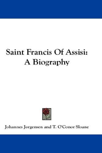 Cover for Saint Francis Of Assisi