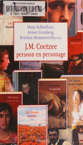 Cover for J.M. Coetzee