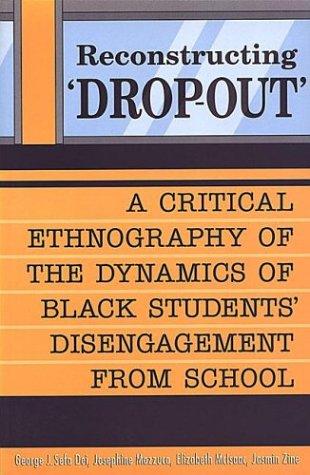 Cover for Reconstructing ʻdrop-outʼ