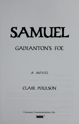 Cover for Samuel, Gadianton's foe